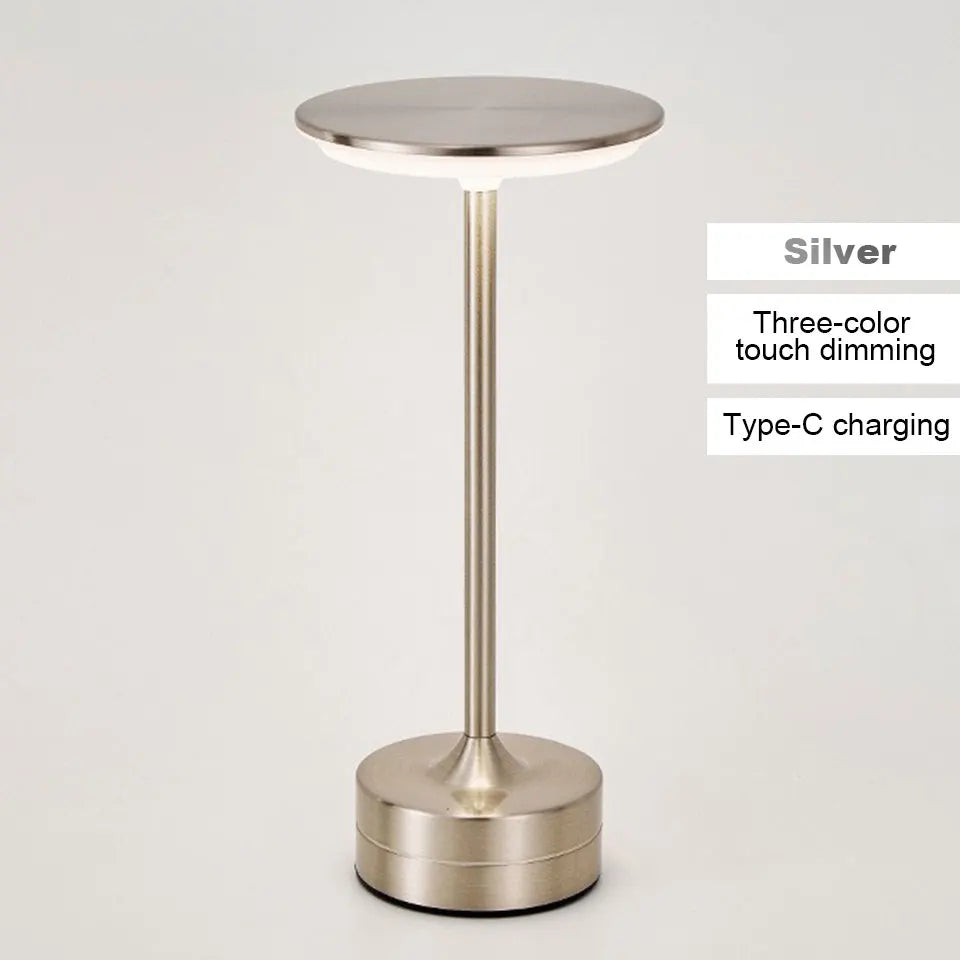 Touch LED Table Lamp - USB Rechargeable Portable Light