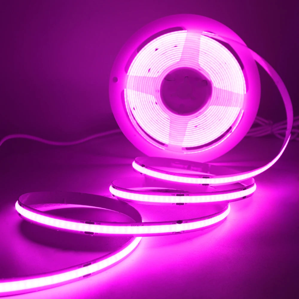 Motion Sensor COB LED Strip – High-Density USB Night Lighting