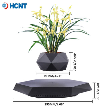 Magnetic Floating Plant Pot – Rotating Levitation Planter