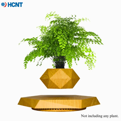 Magnetic Floating Plant Pot – Rotating Levitation Planter
