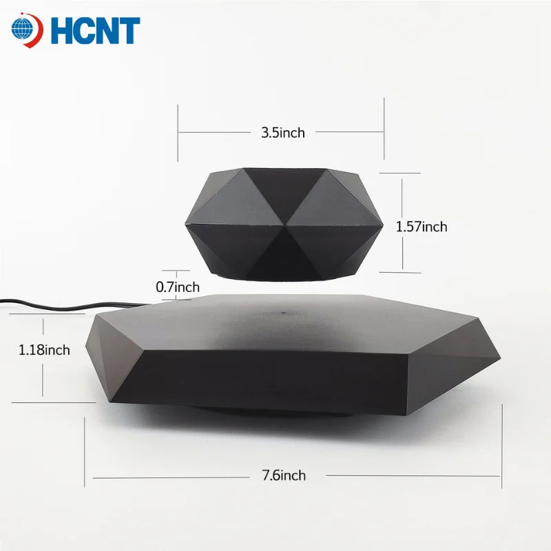 Magnetic Floating Plant Pot – Rotating Levitation Planter