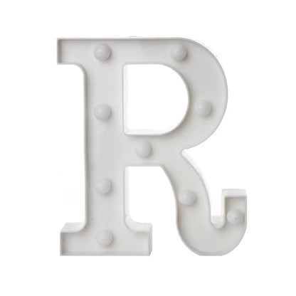 LED Alphabet Letters and Numbers for Home and Party Decoration