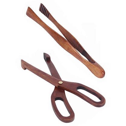 Natural Teak Wooden Spoons Set – Eco-Friendly Kitchen Utensils