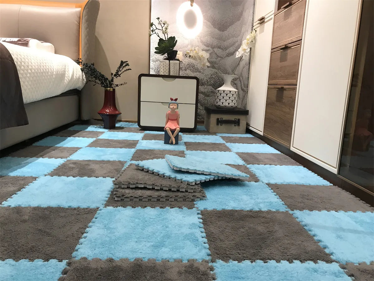 Soft plush mat - Warm EVA foam puzzle