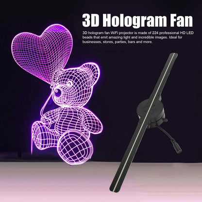 3D Hologram Fan Projector with WiFi for Advertising