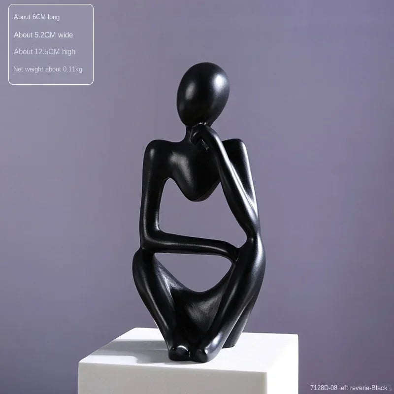 Floating Coffee Mug Resin Sculpture Home Decor