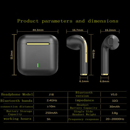 Redmi Bluetooth 5.3 Wireless Earbuds – HD Sound & Microphone