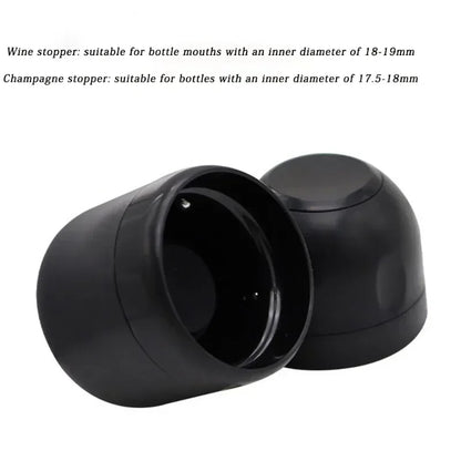 Vacuum Wine Stopper - Rotating Lock Sealer for Red and Sparkling Wine