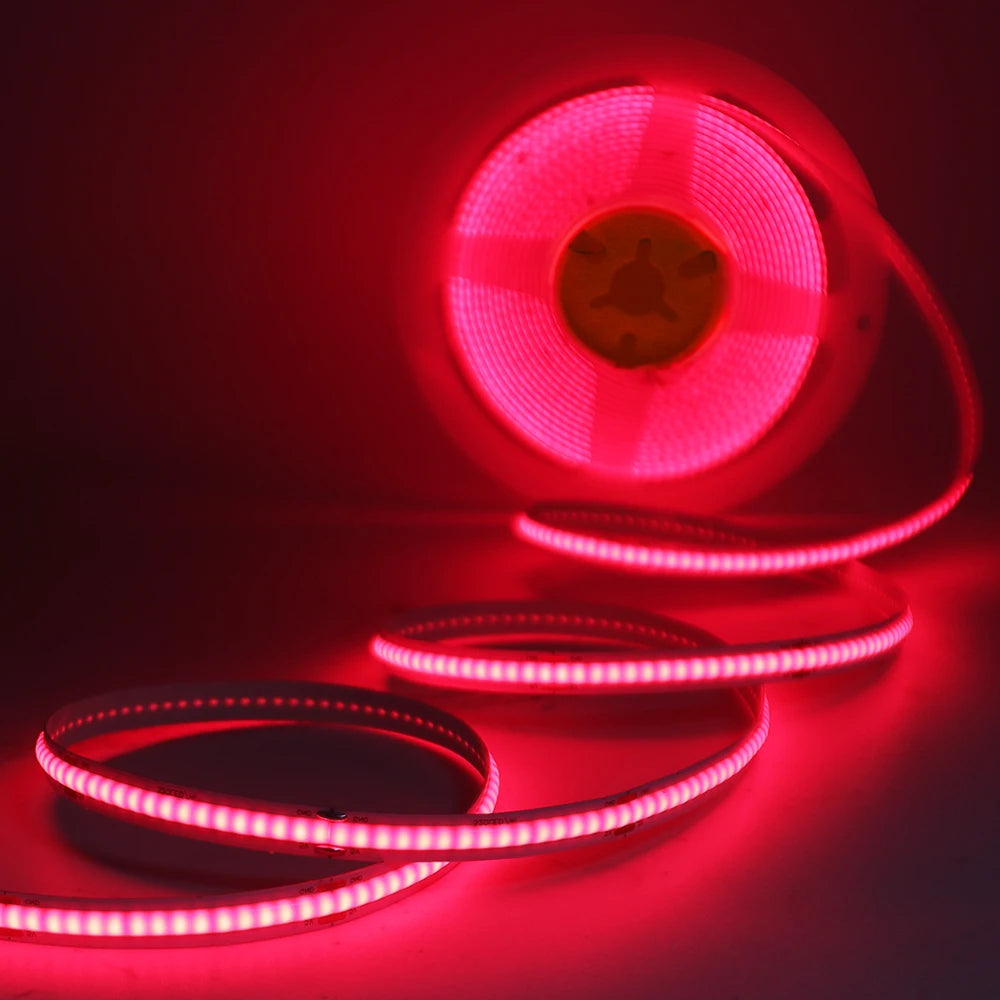 Motion Sensor COB LED Strip – High-Density USB Night Lighting