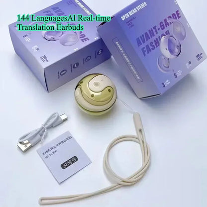 Bluetooth Translator Earbuds – Real-Time Multilingual Headphones