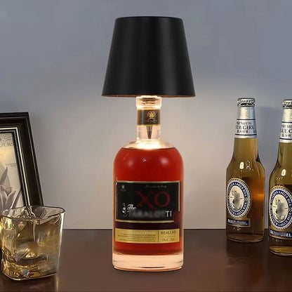 Portable RGB Bottle Lamp – Rechargeable LED Ambient Light