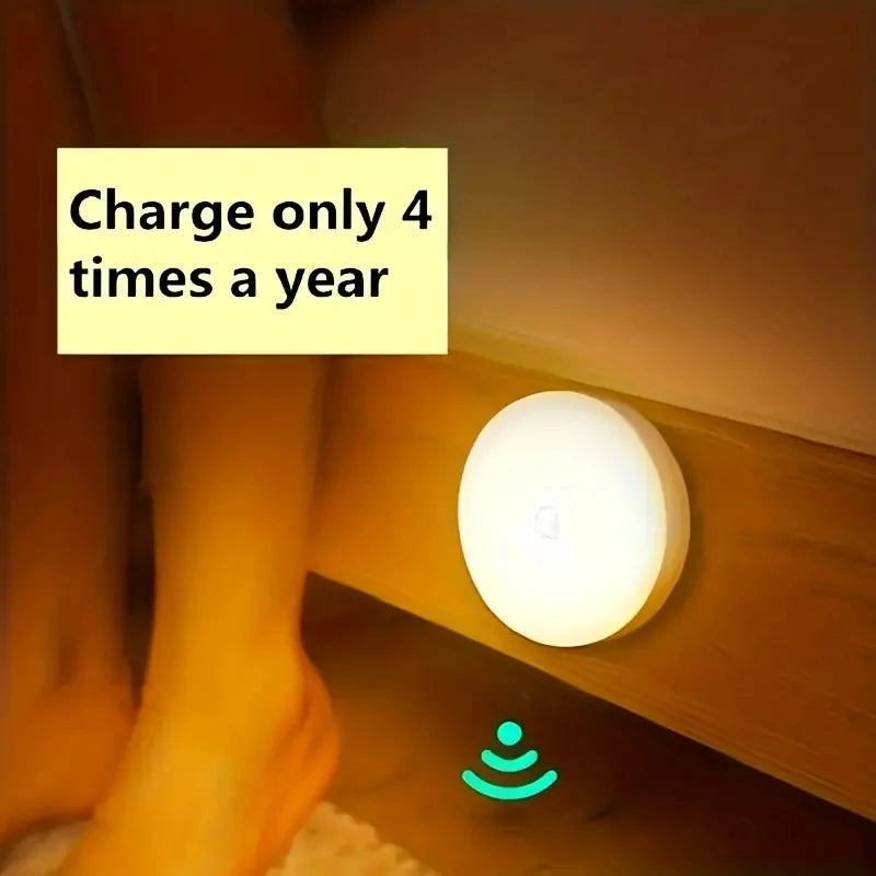 Wireless Motion LED Night Light - Ideal for Stairs, Closets and Bedrooms