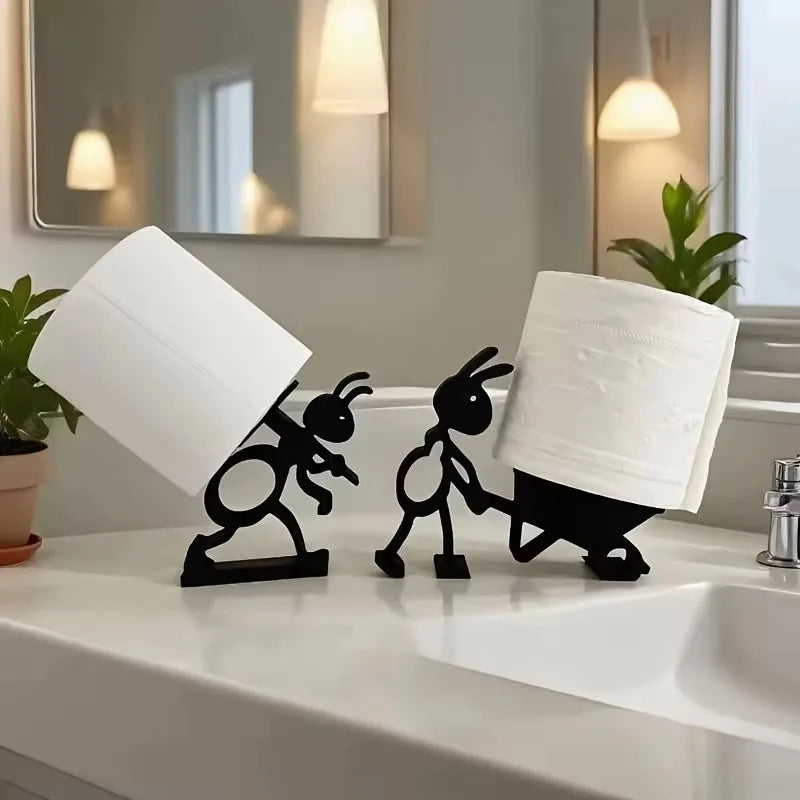 Quirky Ant Toilet Roll Holder – Free-Standing & Stable
