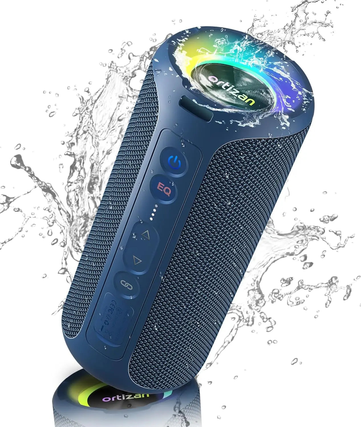 Ortizan 40W Bluetooth Speaker - Powerful Bass and Waterproof Sound