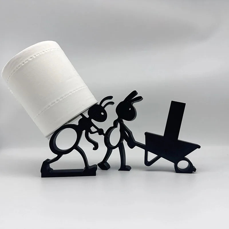 Quirky Ant Toilet Roll Holder – Free-Standing & Stable