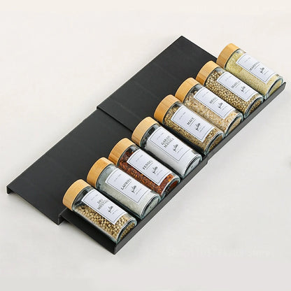 Tier Adjustable Spice Drawer Organiser – Cabinet & Pantry Storage