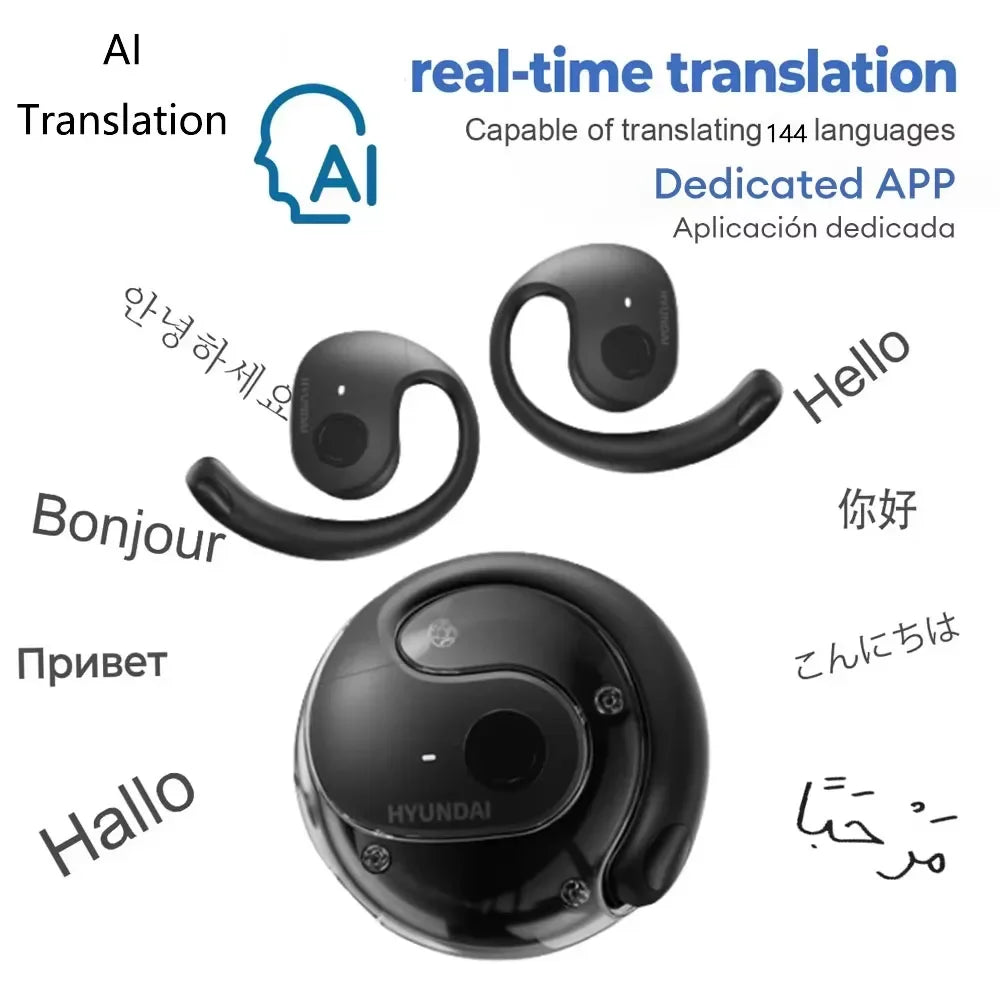 Bluetooth Translator Earbuds – Real-Time Multilingual Headphones