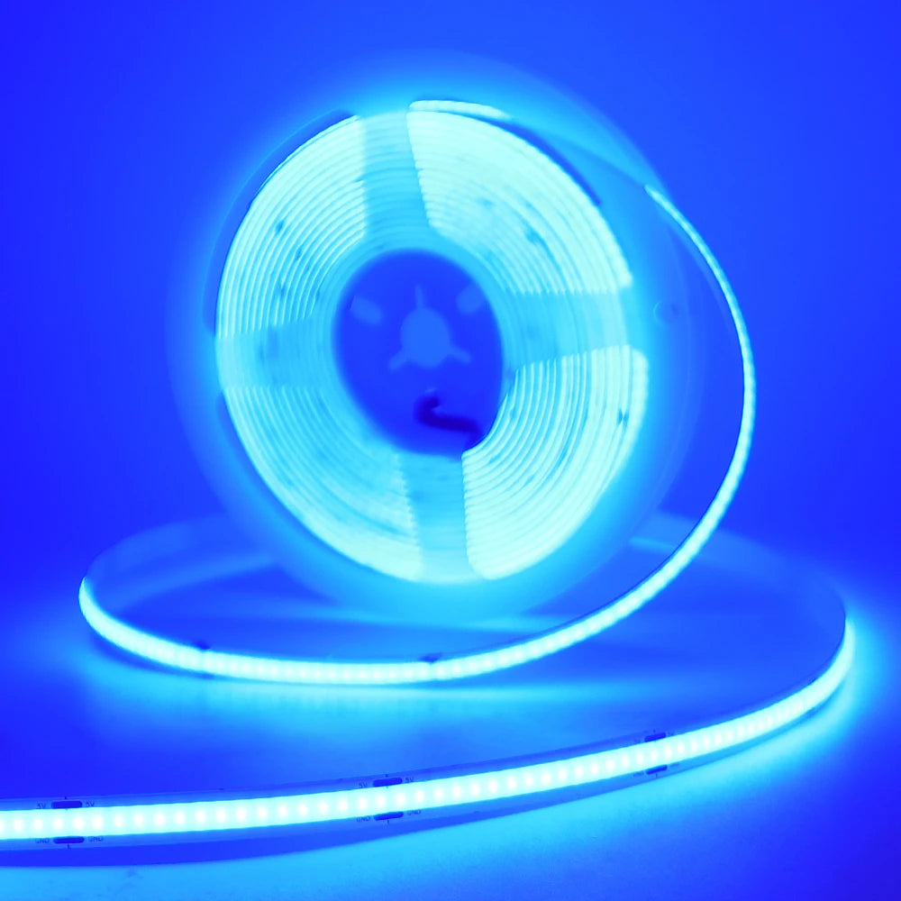 Motion Sensor COB LED Strip – High-Density USB Night Lighting