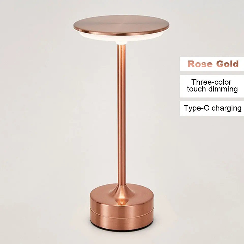 Touch LED Table Lamp - USB Rechargeable Portable Light