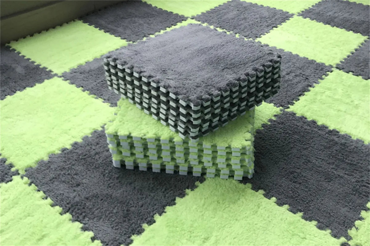 Soft plush mat - Warm EVA foam puzzle