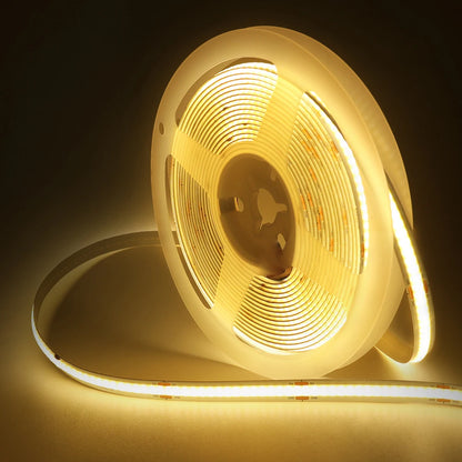 Motion Sensor COB LED Strip – High-Density USB Night Lighting