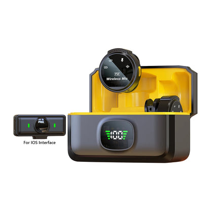 Portable Wireless Lapel Mic – Clear Sound for Live Content