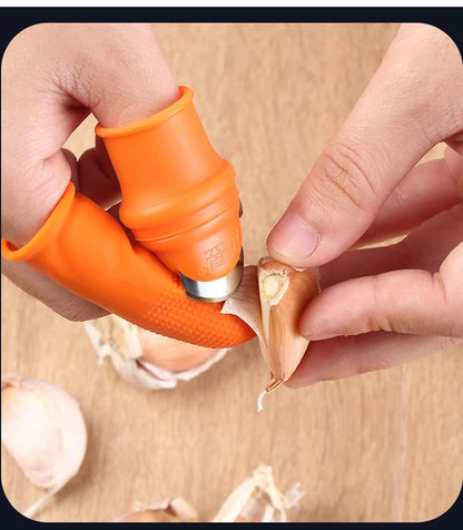 Silicone Finger Protector - Thumb Guard for Safe Cutting