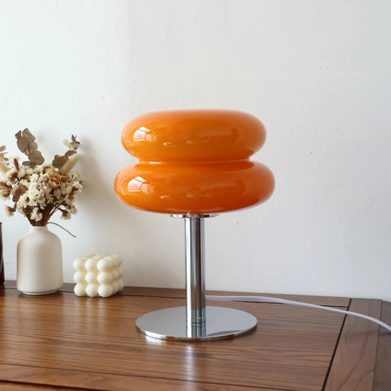 Tricolour Macaron Table Lamp – Ambient Light for Bedroom & Living Room