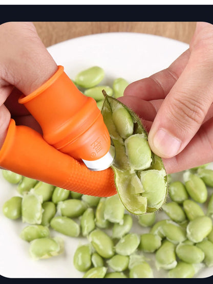 Silicone Finger Protector - Thumb Guard for Safe Cutting