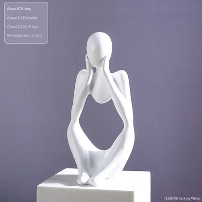 Floating Coffee Mug Resin Sculpture Home Decor