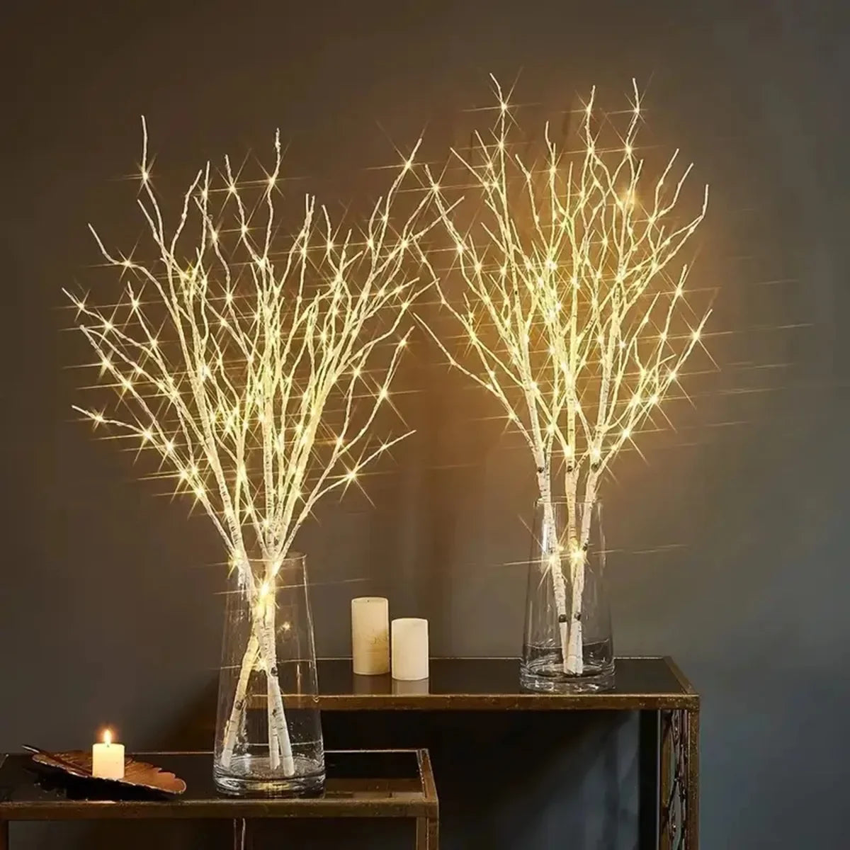 Decorative Birch LED Twig – Elegant Battery-Powered Branch Light