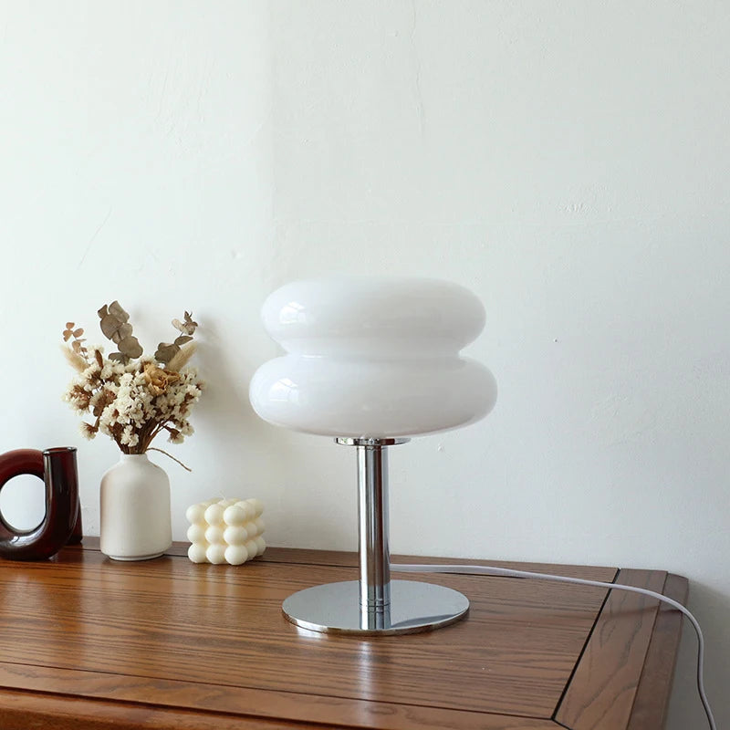 Tricolour Macaron Table Lamp – Ambient Light for Bedroom & Living Room