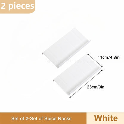 Tier Adjustable Spice Drawer Organiser – Cabinet & Pantry Storage