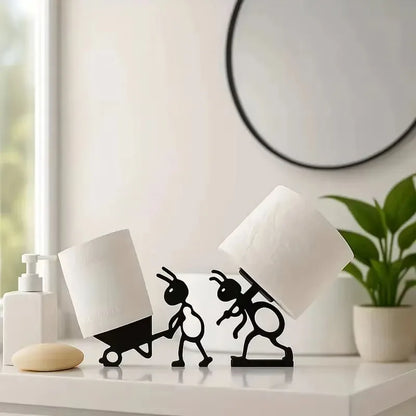 Quirky Ant Toilet Roll Holder – Free-Standing & Stable