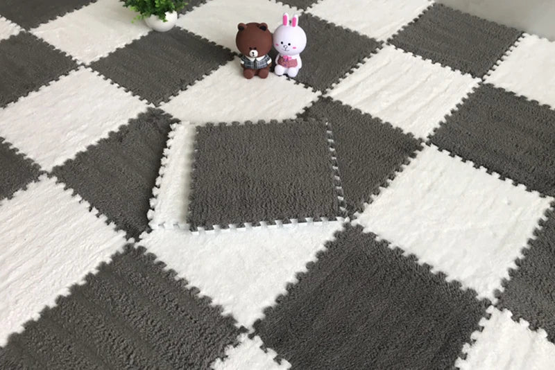 Soft plush mat - Warm EVA foam puzzle
