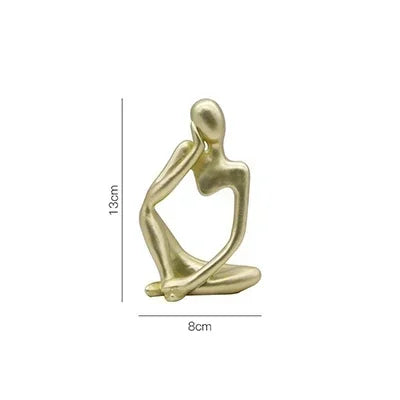 Floating Coffee Mug Resin Sculpture Home Decor