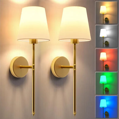 Cordless Wall Lamp – Rechargeable, Dimmable & Remote Controlled