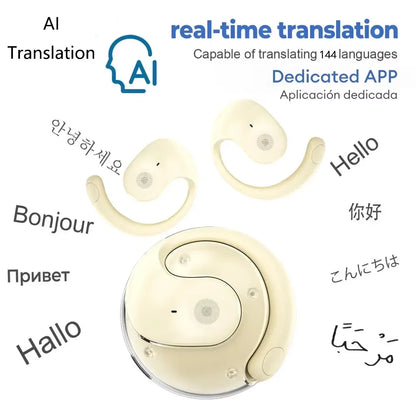 Bluetooth Translator Earbuds – Real-Time Multilingual Headphones