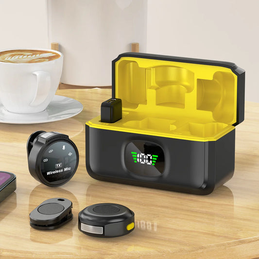 Portable Wireless Lapel Mic – Clear Sound for Live Content