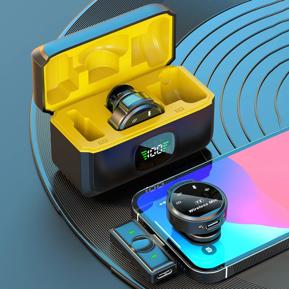 Portable Wireless Lapel Mic – Clear Sound for Live Content