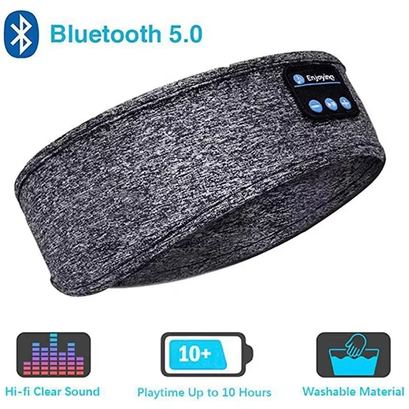 Wireless Bluetooth Headband – Elastic Earphones for Sleep e Sport