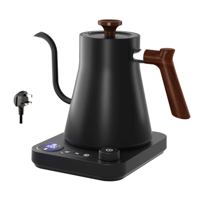 Electric Gooseneck Kettle 900ML – Smart Temperature Control