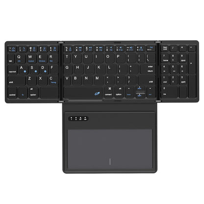 Foldable Bluetooth Keyboard – Pocket Wireless Keyboard with Touchpad