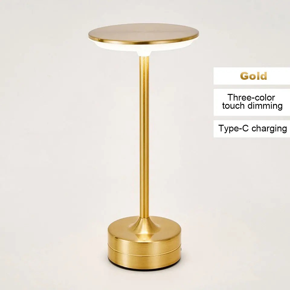 Touch LED Table Lamp - USB Rechargeable Portable Light