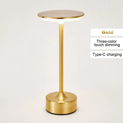 Touch LED Table Lamp - USB Rechargeable Portable Light