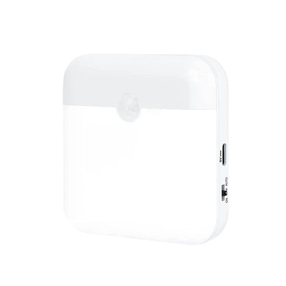 Motion Sensor LED Night Light - USB Rechargeable e Magnetic