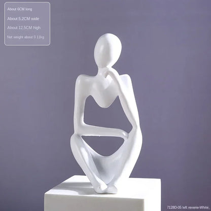 Floating Coffee Mug Resin Sculpture Home Decor