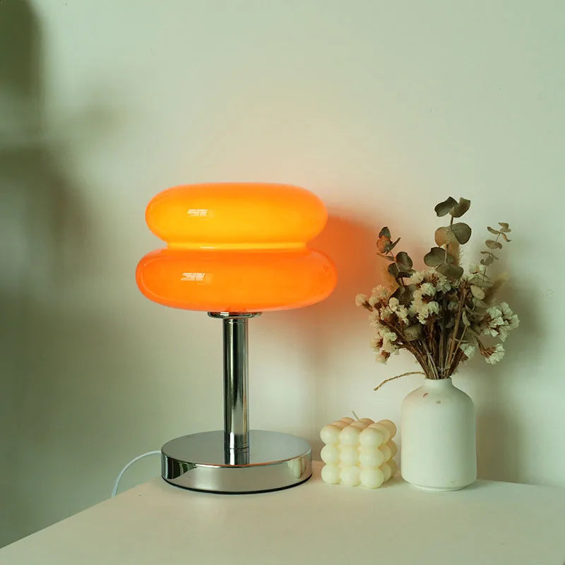 Tricolour Macaron Table Lamp – Ambient Light for Bedroom & Living Room