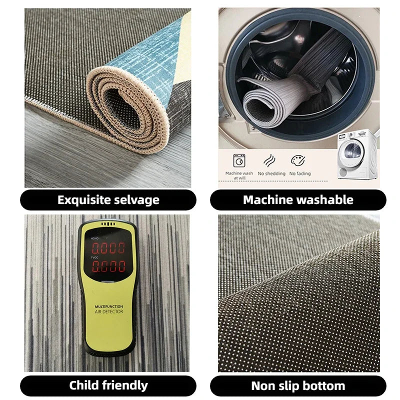 Luxury American Rug - Non-Slip Large Area Carpet