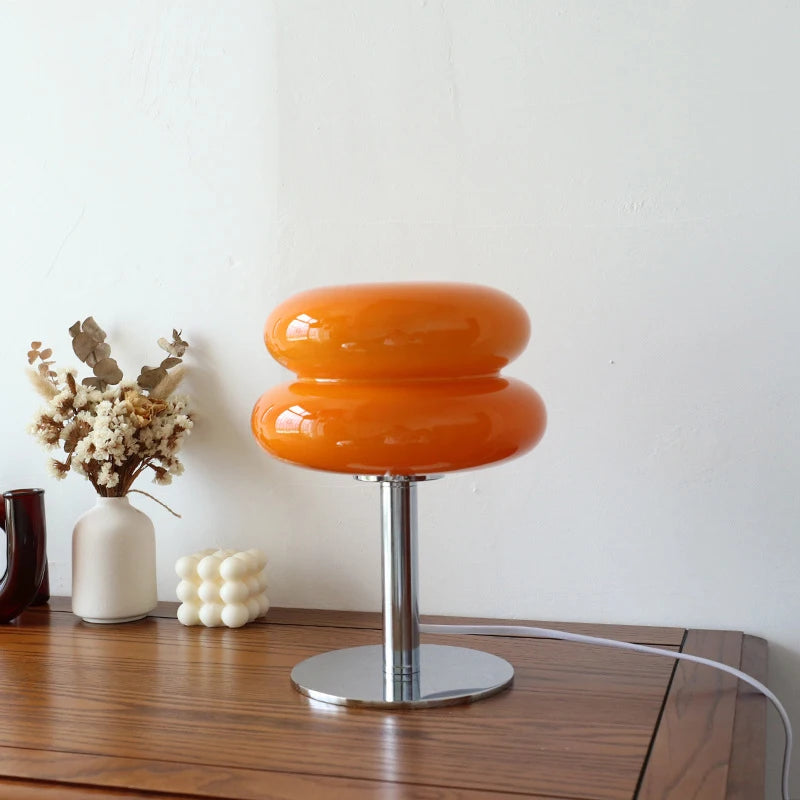 Tricolour Macaron Table Lamp – Ambient Light for Bedroom & Living Room